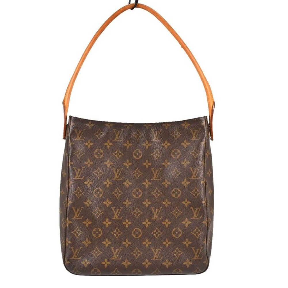 Louis Vuitton Looping Monogram Canvas Brown Canvas Handbag